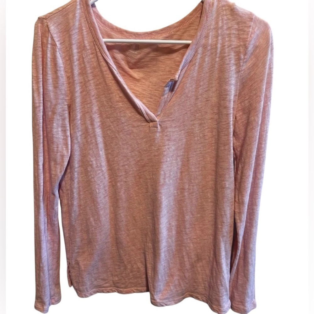 Gap Women’s Lightweight Pink Long Sleeve T-Shirt Sz XS